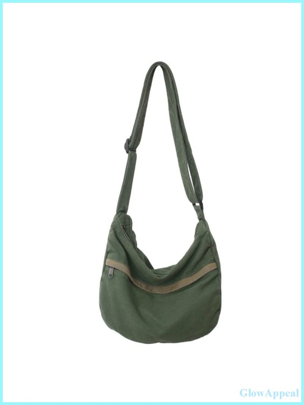 Canvas Messenger Bag Hobo Crossbody Tote Shoulder Purse Vintage Work Travel
